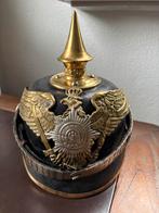 Pruissen Garde officiers pickelhaube, Ophalen, Landmacht, Duitsland, Helm of Baret