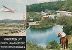 BURGH HAAMSTEDE Vliegveld Camping Politie te Paard Groeten, Verzenden, 1960 tot 1980, Gelopen, Zeeland