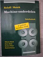 Roloff/Matek Machine-onderdelen Tabellenboek, Ophalen of Verzenden, Zo goed als nieuw, Werktuigbouwkunde, Wilhelm Matek, Dieter Muhs, Herbert Wittel, Manfred Becker