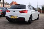 BMW 1-serie 116D M-SPORT AUTOMAAT | NAVI | TREKHAAK | NAP, Auto's, BMW, Gebruikt, Euro 6, 116 pk, Wit