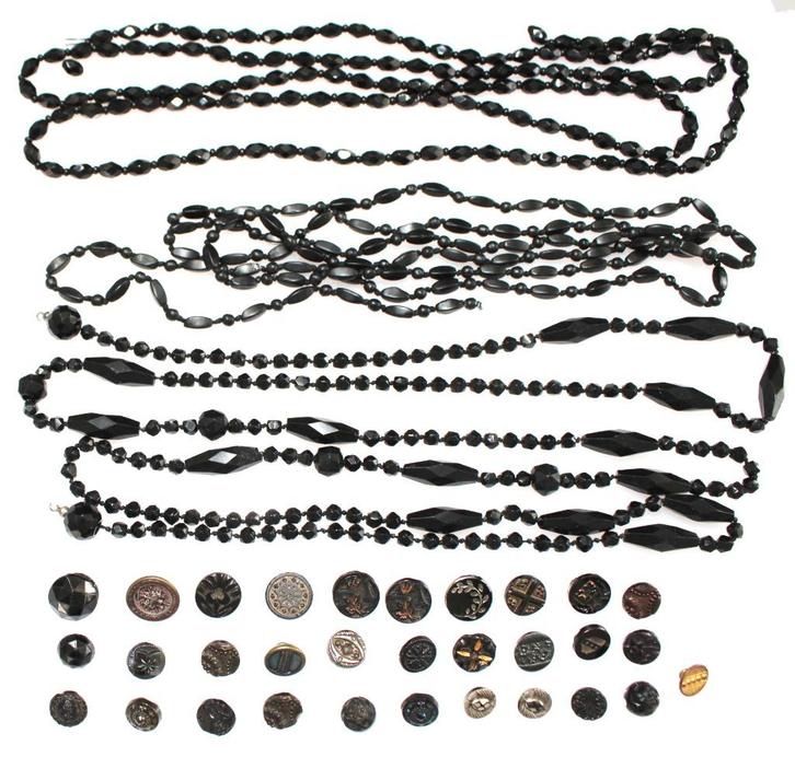 Groep Rouw Knopen & Kettingen Kastopruiming #2, Sieraden, Tassen en Uiterlijk, Antieke sieraden, Overige typen, Overige materialen