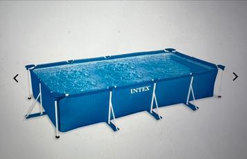 Groot Intex Opzetzwembad – 450 x 220 x 84 cm – Stevig frame beschikbaar voor biedingen