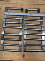 Massief RVS Kastgrepen (keuken), Doe-het-zelf en Verbouw, Hang- en Sluitwerk, Ophalen, Gebruikt, Koper of Messing, Klink of Kruk