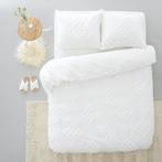 Dekbedovertrek 200x200cm van Wehkamp Home., Wit, Dekbedovertrek, Tweepersoons, Ophalen of Verzenden