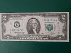 2 dollars USA 1976 jaar, Postzegels en Munten, Bankbiljetten | Amerika, Ophalen of Verzenden, Noord-Amerika, Los biljet