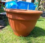 Terra Plantenpot te koop!, Ophalen, Gebruikt, Rond, Aardewerk