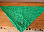 Groene Unne Echte Kruik halsdoek Tilburg carnaval, Verzamelen, Scouting, Ophalen of Verzenden, Gebruikt, Pet, Hoed of Sjaal
