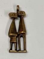 Vintage kunst Norma Lain Finland Bronze Hanger, Gebruikt, Bruin, ., Ophalen of Verzenden