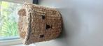 Mand beer woonaccessoire kinderkamer, Ophalen of Verzenden, Zo goed als nieuw, Rond, Riet