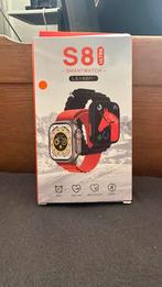 Nieuwe S8 Ultra Smartwatch - Oranje, Hartslag, Oranje, Ophalen of Verzenden, Android