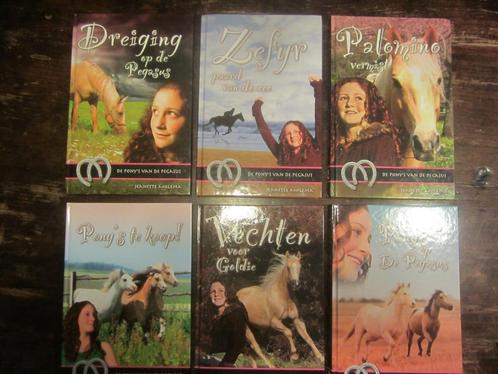 Jeanette Molema pony's Pegasus 3,4,5,6,7,8,12 Goldie/Zefyr, Boeken, Kinderboeken | Jeugd | 10 tot 12 jaar, Zo goed als nieuw, Ophalen of Verzenden