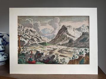 Kopergravure van Balthasar Friedrich Leizelt beschikbaar voor biedingen