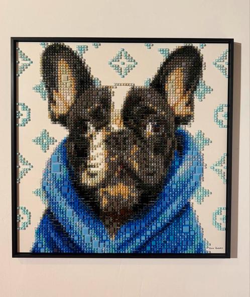 ‘FRENCHIE VUITTON’ Tessa Qwartz, Antiek en Kunst, Kunst | Schilderijen | Modern, Ophalen