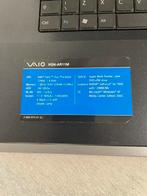 SONY VAIO VGN-AR11M Lcd 17” inch laptop NIET Compleet !, Computers en Software, Computerbehuizingen, Ophalen of Verzenden, Niet werkend