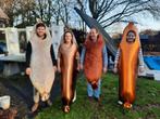 Carnavalspakken optocht 4 worsten. Droge, Bock, Spaanse, Ophalen