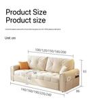 Sofa bed dual-purpose folding integrated combing bed, Verzenden, Nieuw