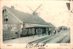 Beverwijk - Station - Perron, Ophalen of Verzenden, 1920 tot 1940, Gelopen, Noord-Holland