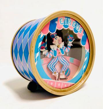 Muziek  boxje - dansende clown *vintage*design* beschikbaar voor biedingen