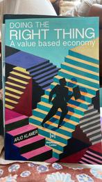 Doing the right thing, Boeken, Ophalen of Verzenden, Zo goed als nieuw