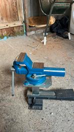 Bankschroef, werkbus inrichting, werkplaats, Ophalen, Zo goed als nieuw, Minder dan 70 cm, Bankschroef