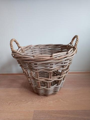 35hg.x37diam. Mooie mand opengewerkt apart grepen organizer beschikbaar voor biedingen