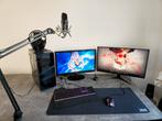Complete Gaming Desktop Setup - RTX 3080, Computers en Software, Desktop Pc's, Ophalen, 32 GB, AMD Ryzen 7 3800X, 6TB