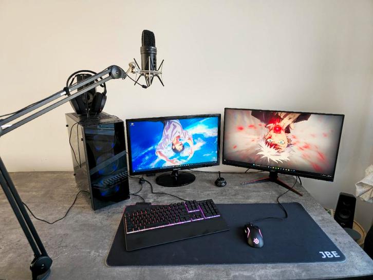 Complete Gaming Desktop Setup - RTX 3080, Computers en Software, Desktop Pc's, Zo goed als nieuw, 4 Ghz of meer, HDD, SSD, 32 GB