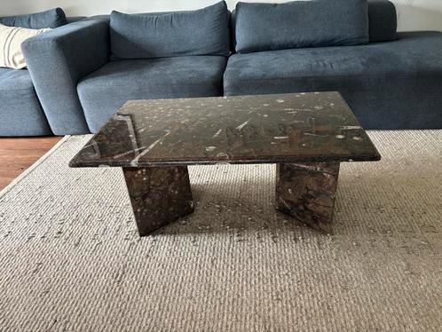 Salontafel marmer, Huis en Inrichting, Tafels | Salontafels, Zo goed als nieuw, Minder dan 50 cm, 50 tot 100 cm, 100 tot 150 cm