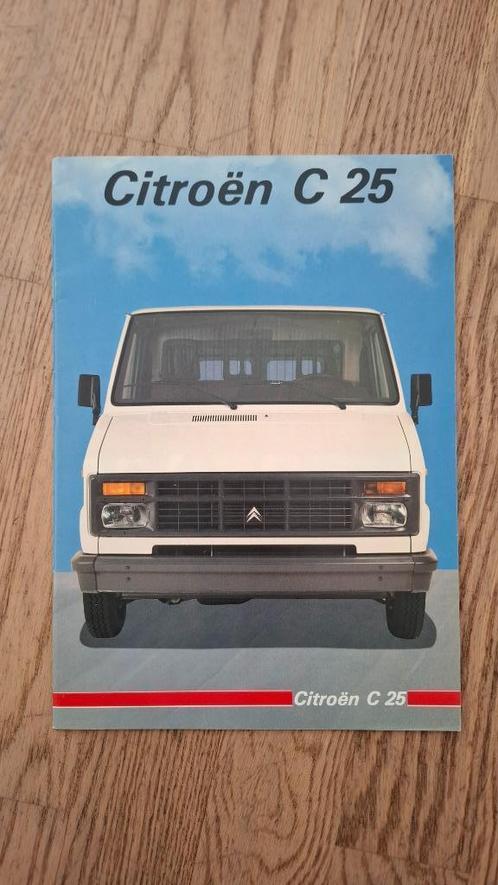 Citroën C25 brochure 1986 (DE), Boeken, Auto's | Folders en Tijdschriften, Gelezen, Citroën, Ophalen of Verzenden