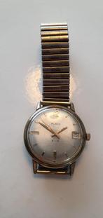 Plato voll automatisch vergulde horloge, Overige merken, Ophalen of Verzenden, Goud, Polshorloge