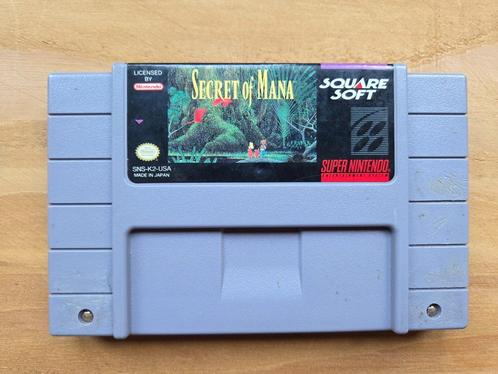 Secret of Mana (NTSC), Spelcomputers en Games, Games | Nintendo Super NES, Gebruikt, Platform, 1 speler, Vanaf 3 jaar, Ophalen of Verzenden