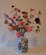 &Klevering vaas, Silk ka zijden bloemen, Silk-ka, Huis en Inrichting, Ophalen of Verzenden, Zo goed als nieuw, Overige kleuren