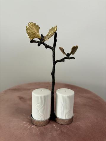 Michael Aram Peper & Zout Set – Butterfly Ginkgo Collectie beschikbaar voor biedingen