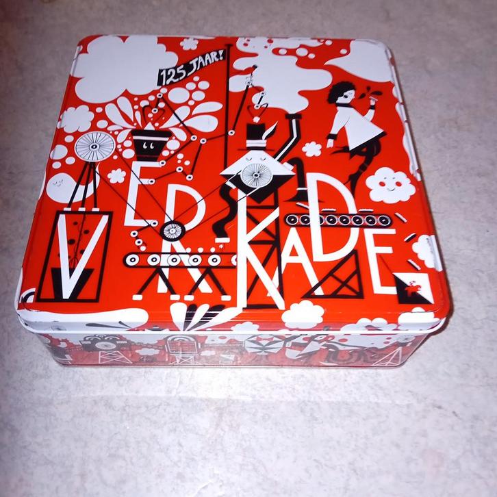 Verkade Blik 125 Jaar, Huis en Inrichting, Woonaccessoires | Kisten, Ophalen of Verzenden