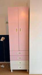 Lichtroze IKEA Platsa kinderkledingkast - 180cm, Ophalen, Kunststof, Zo goed als nieuw, Met lade(s)