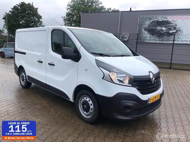 Renault Trafic bestel 1.6 dCi T27 L1H1 EURO6 MOOIE NETTE BUS, Auto's, Bestelauto's, Particulier, Te koop, ABS, Airconditioning