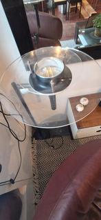 Vintage Stijlvolle Staande Lamp, Ophalen, Gebruikt, 100 tot 150 cm, Glas