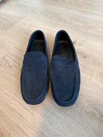 TOD'S Suède Loafers - Maat 7, Ophalen of Verzenden, Zo goed als nieuw, Blauw, Loafers