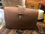 vintage kantoortas, Ophalen of Verzenden, Zo goed als nieuw, Rugtas, Minder dan 30 cm