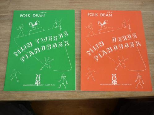 Folk Dean - Mijn tweede en derde pianoboek   >   NIEUW!, Muziek en Instrumenten, Bladmuziek, Nieuw, Les of Cursus, Overige genres