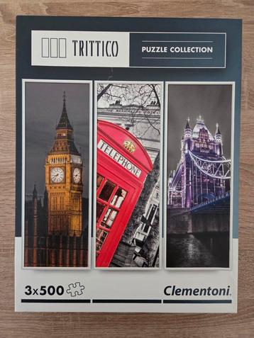 3 Puzzels in 1 Doos - Londen Thema beschikbaar voor biedingen