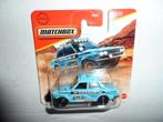 Matchbox - '70 Datsun 510 Rally LHD (blauw) 1:64, Ophalen of Verzenden, Nieuw, Auto