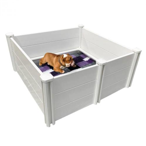 Werpkist kunststof maat S: 80 x 80 x 46 cm, Dieren en Toebehoren, Honden-accessoires, Nieuw, Verzenden
