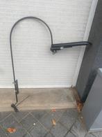 Vintage - Design Zwarte Metalen Wandlamp, Ophalen of Verzenden, Gebruikt, Metaal, Minder dan 100 cm