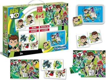 clemmentoni ben 10 edukit 4 in 1 - memory - puzzel beschikbaar voor biedingen