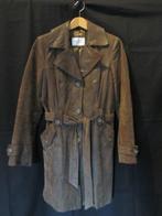 Bruine wild-lederen damesjas voorjaar AUTHENTIC maat 38 ZGAN, Ophalen of Verzenden, Zo goed als nieuw, Maat 38/40 (M), Bruin