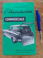 Franstalige L'Aronde 1300 commerciale compact formaat folder, Boeken, Auto's | Folders en Tijdschriften, Ophalen of Verzenden