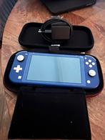 Nintendo switch Lite blauw, Spelcomputers en Games, Spelcomputers | Nintendo Switch Lite, Verzenden, Turquoise, Zo goed als nieuw