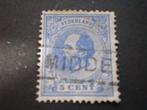 Nederland NVPH 19 langstempel Middelburg ..( W 413) ..€ 0,30, Postzegels en Munten, Postzegels | Nederland, Verzenden