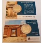 coincard Malta 2017 Hagar qim, Ophalen of Verzenden, Malta, 2 euro, Setje